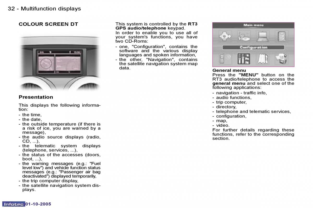 Peugeot 1007 owners manual / page 90