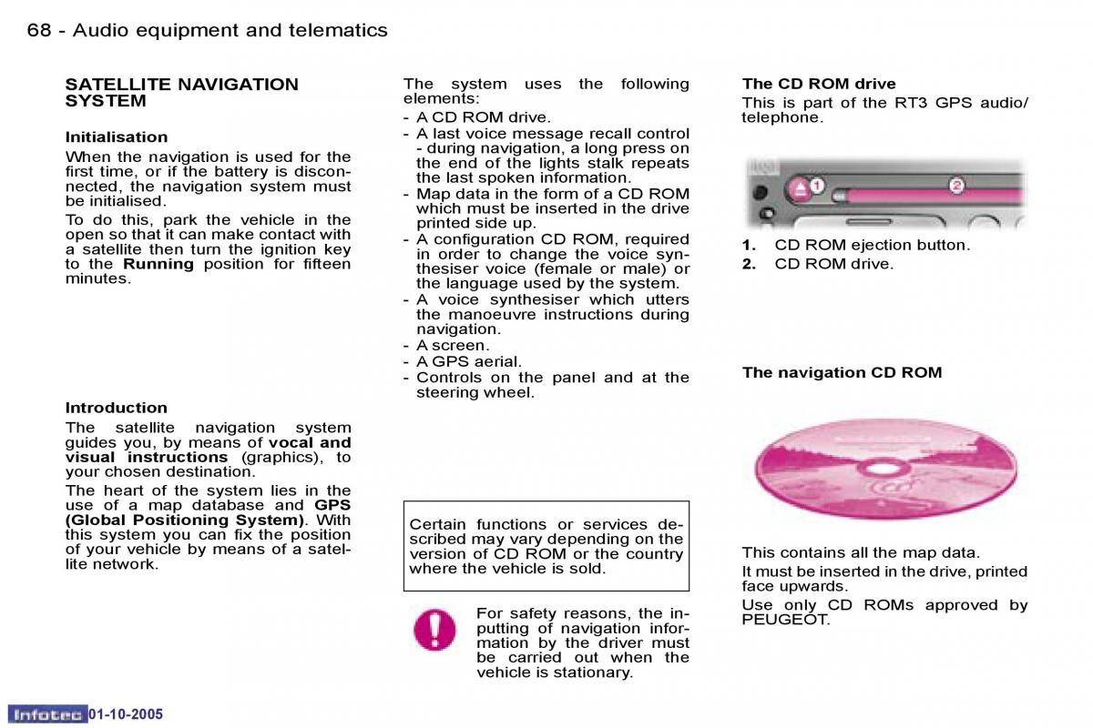 Peugeot 1007 owners manual / page 97