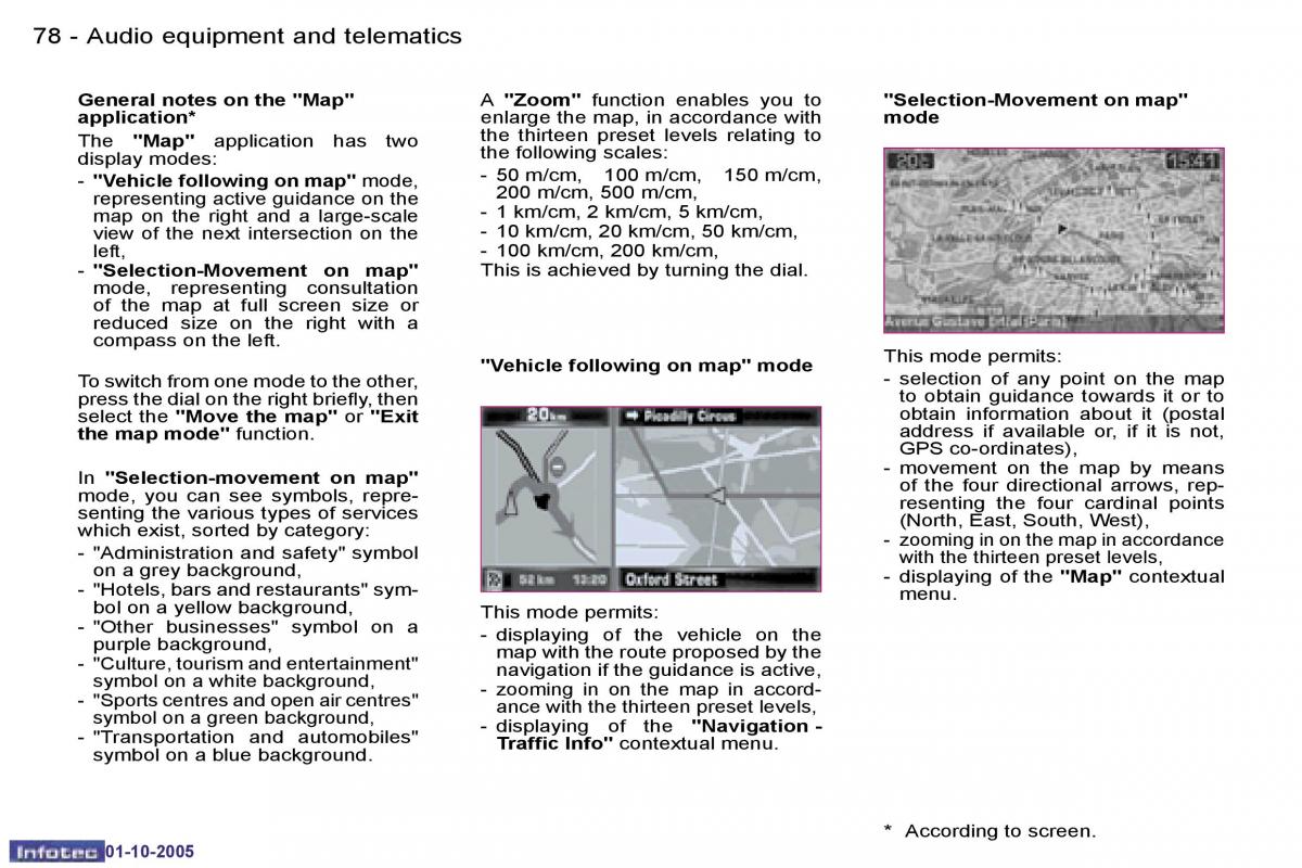 Peugeot 1007 owners manual / page 107