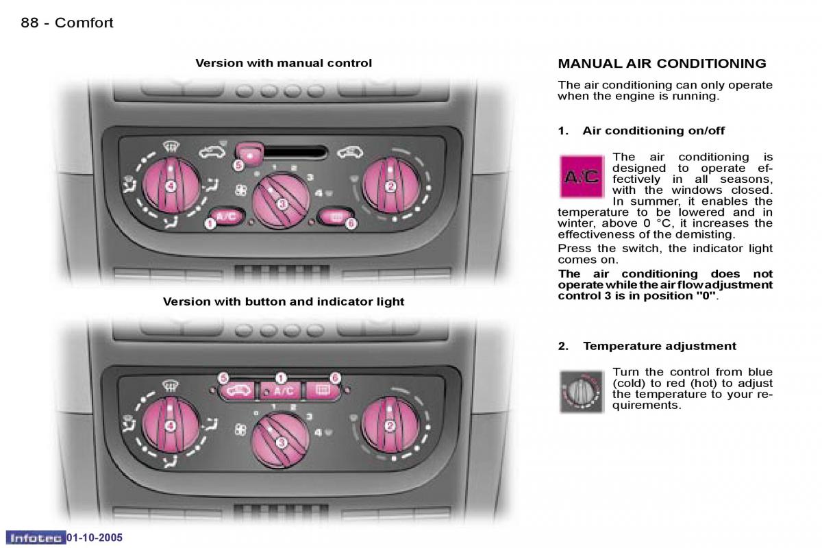 Peugeot 1007 owners manual / page 120