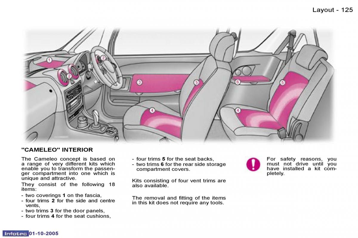 Peugeot 1007 owners manual / page 37