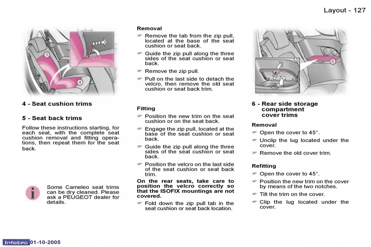 Peugeot 1007 owners manual / page 39