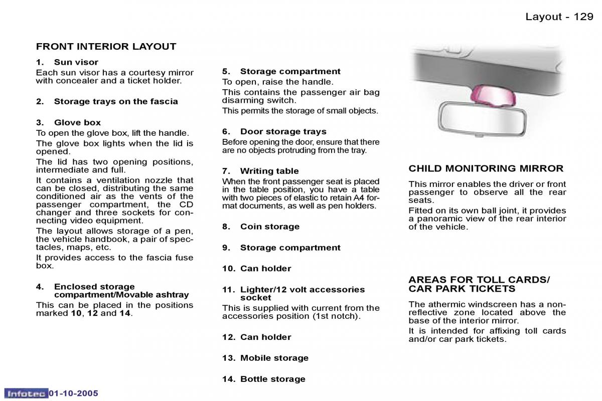 Peugeot 1007 owners manual / page 41