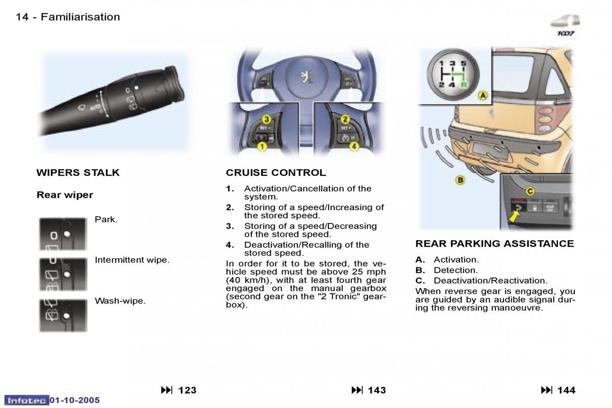 Peugeot 1007 owners manual / page 51