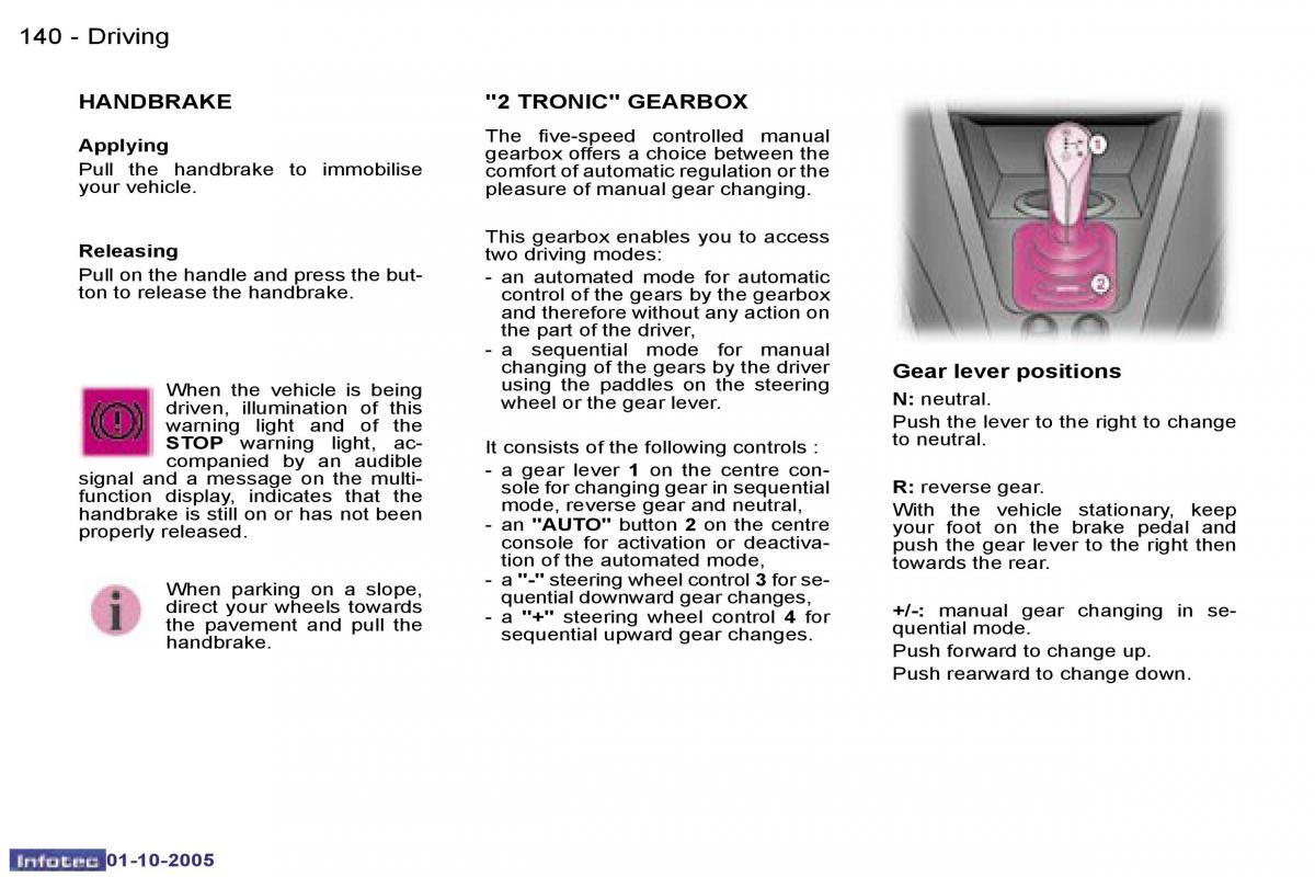 Peugeot 1007 owners manual / page 53