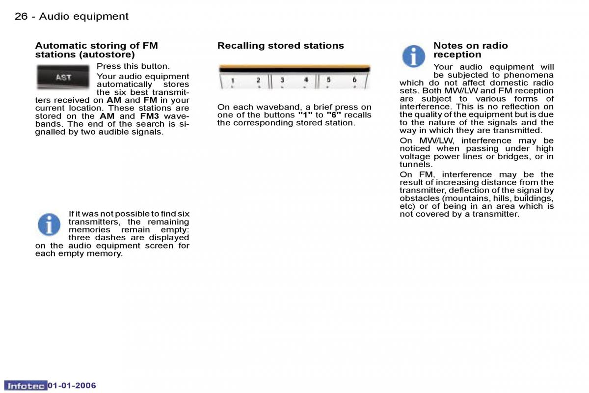 Peugeot 107 owners manual / page 18