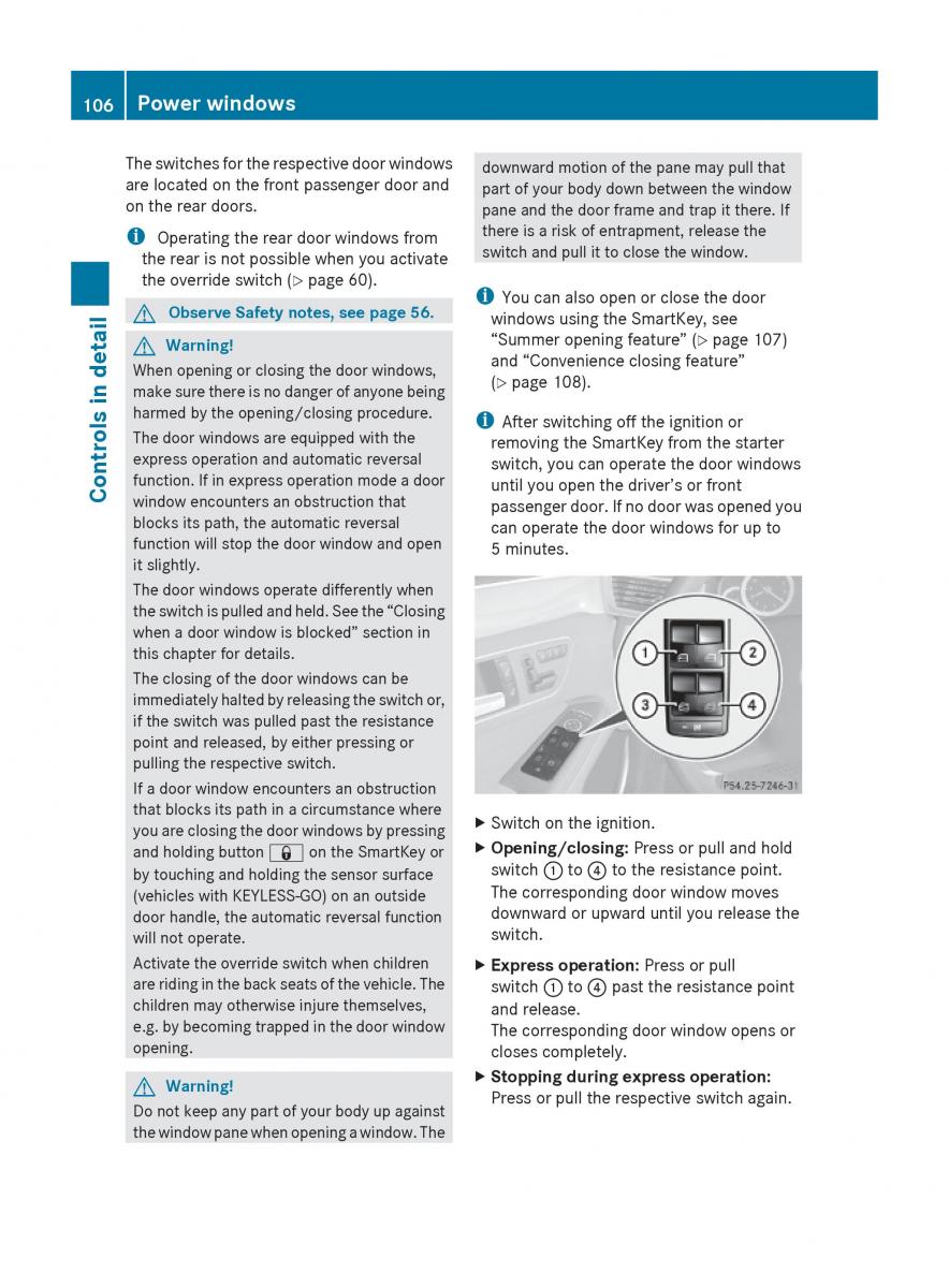 Mercedes Benz E Class W212 2010 owners manual / page 108