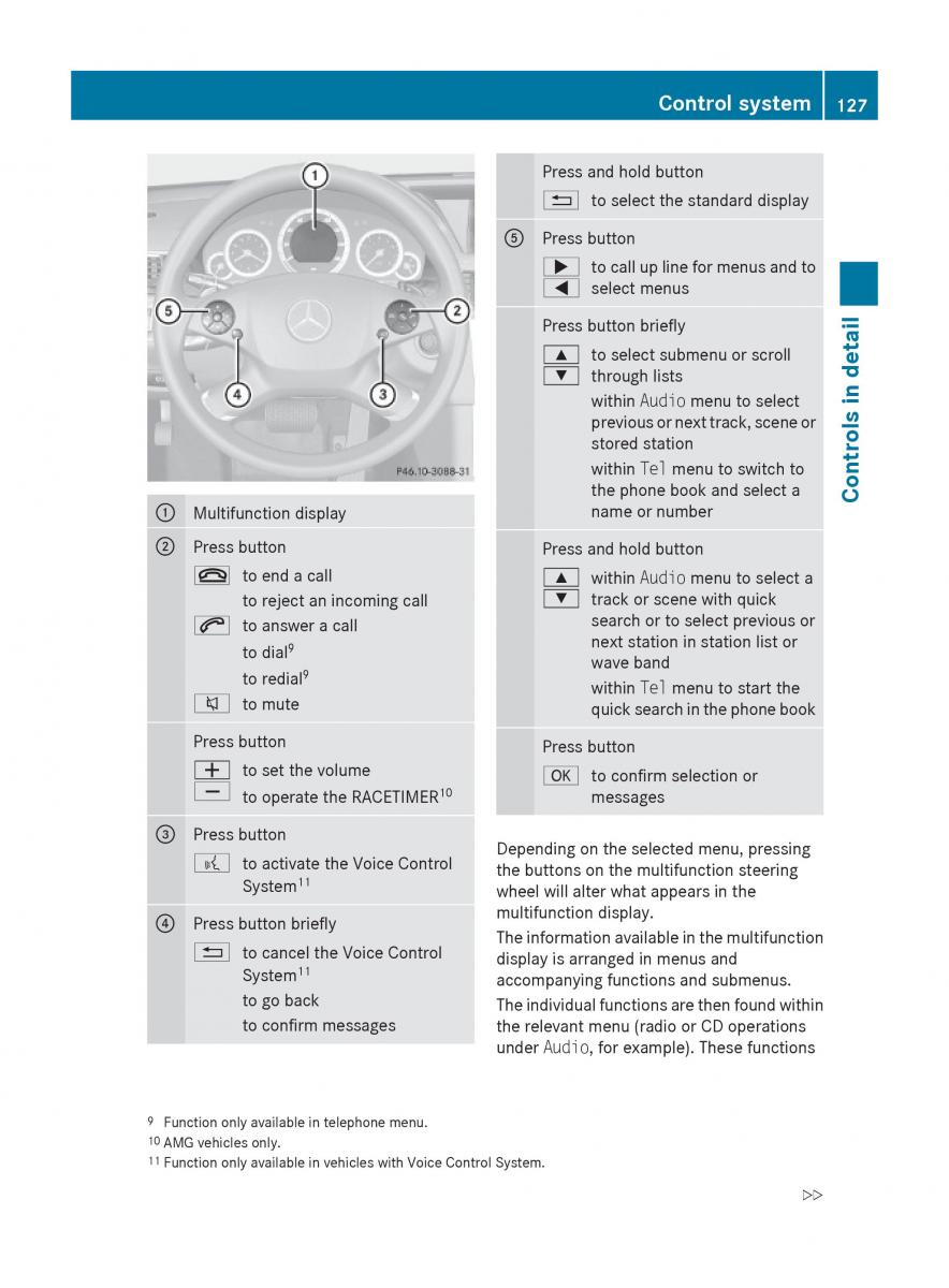 Mercedes Benz E Class W212 2010 owners manual / page 129