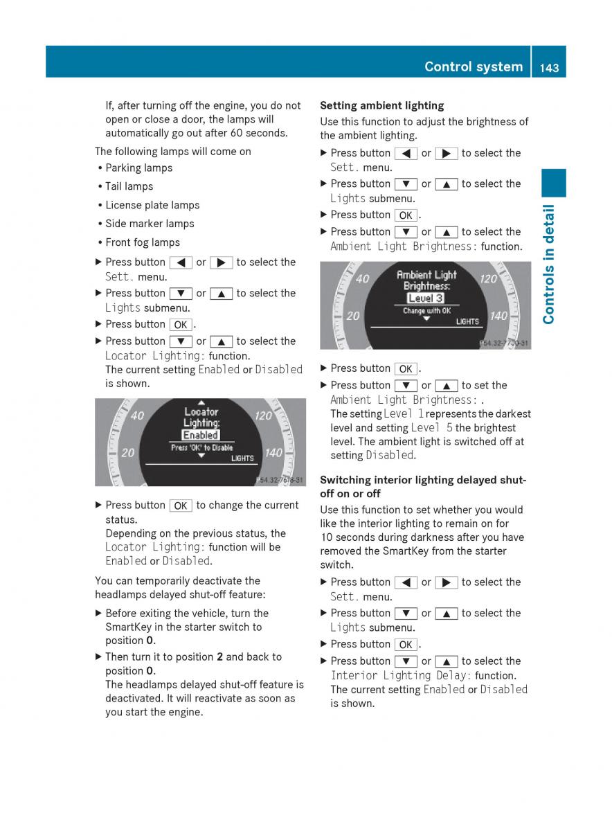 Mercedes Benz E Class W212 2010 owners manual / page 145