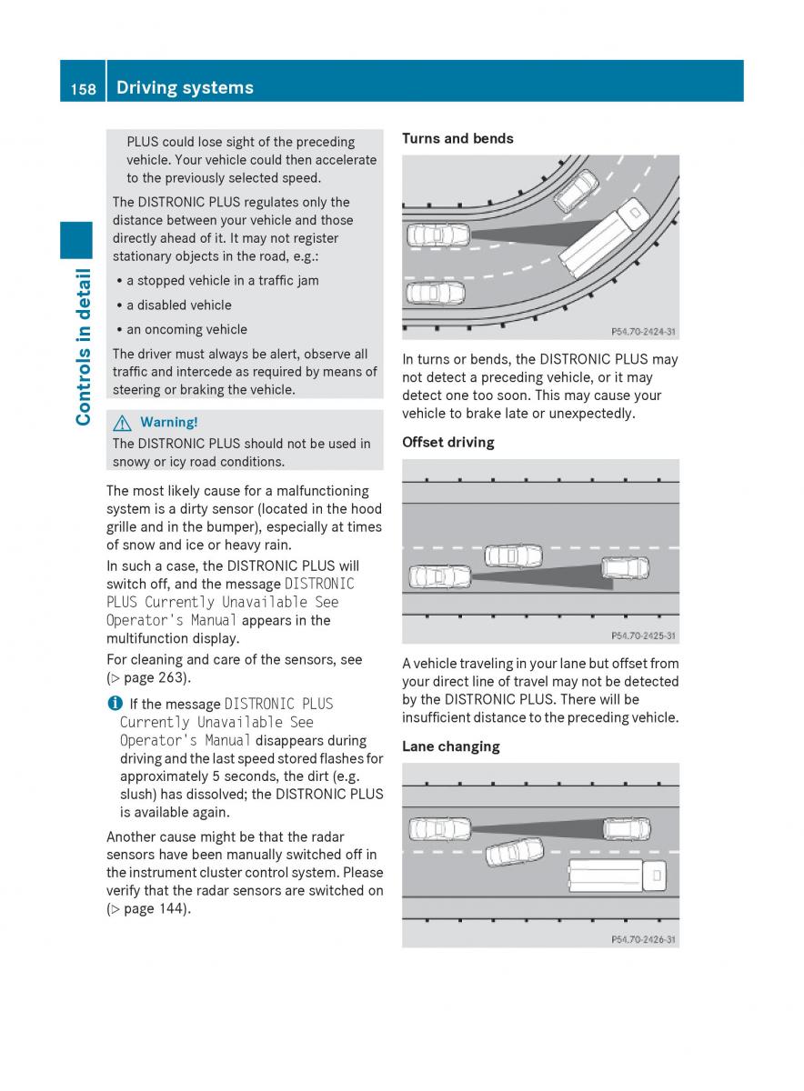 Mercedes Benz E Class W212 2010 owners manual / page 160