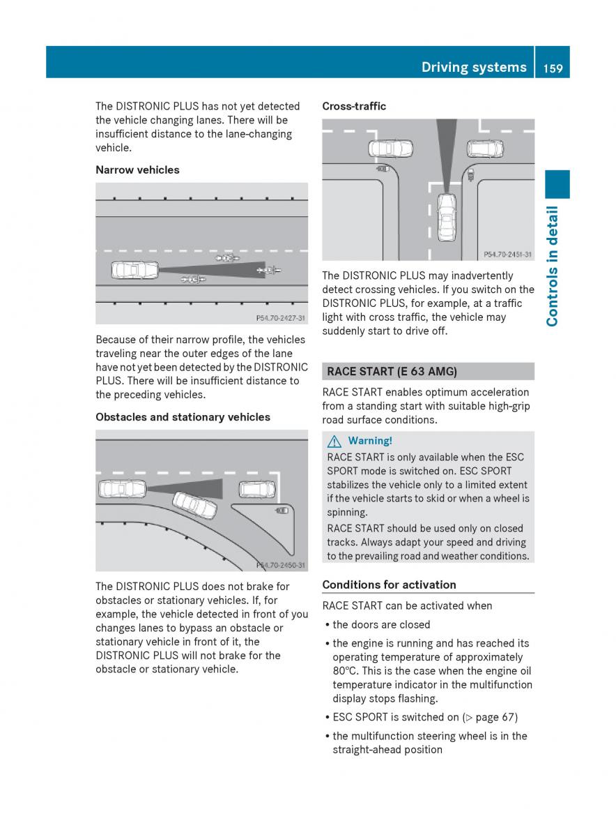 Mercedes Benz E Class W212 2010 owners manual / page 161