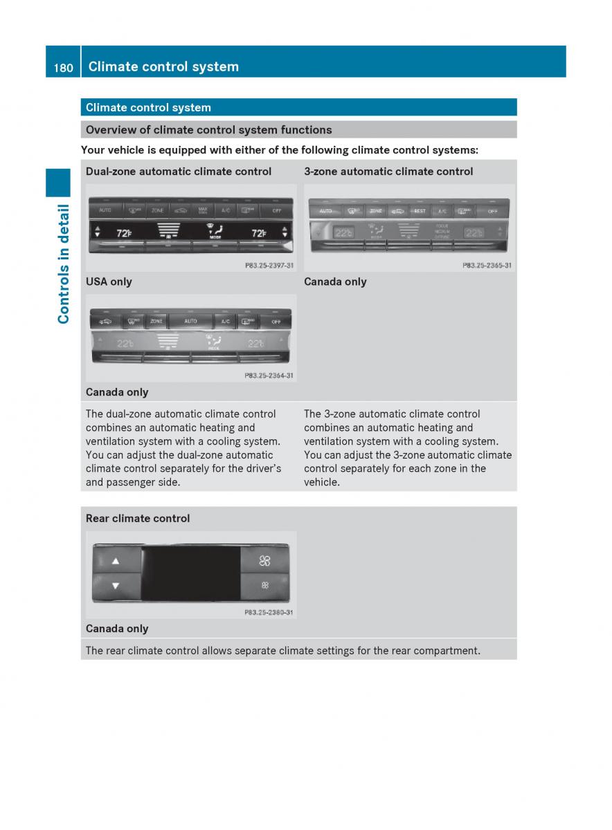 Mercedes Benz E Class W212 2010 owners manual / page 182