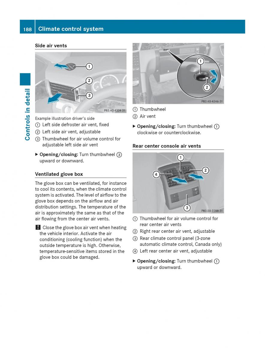 Mercedes Benz E Class W212 2010 owners manual / page 190