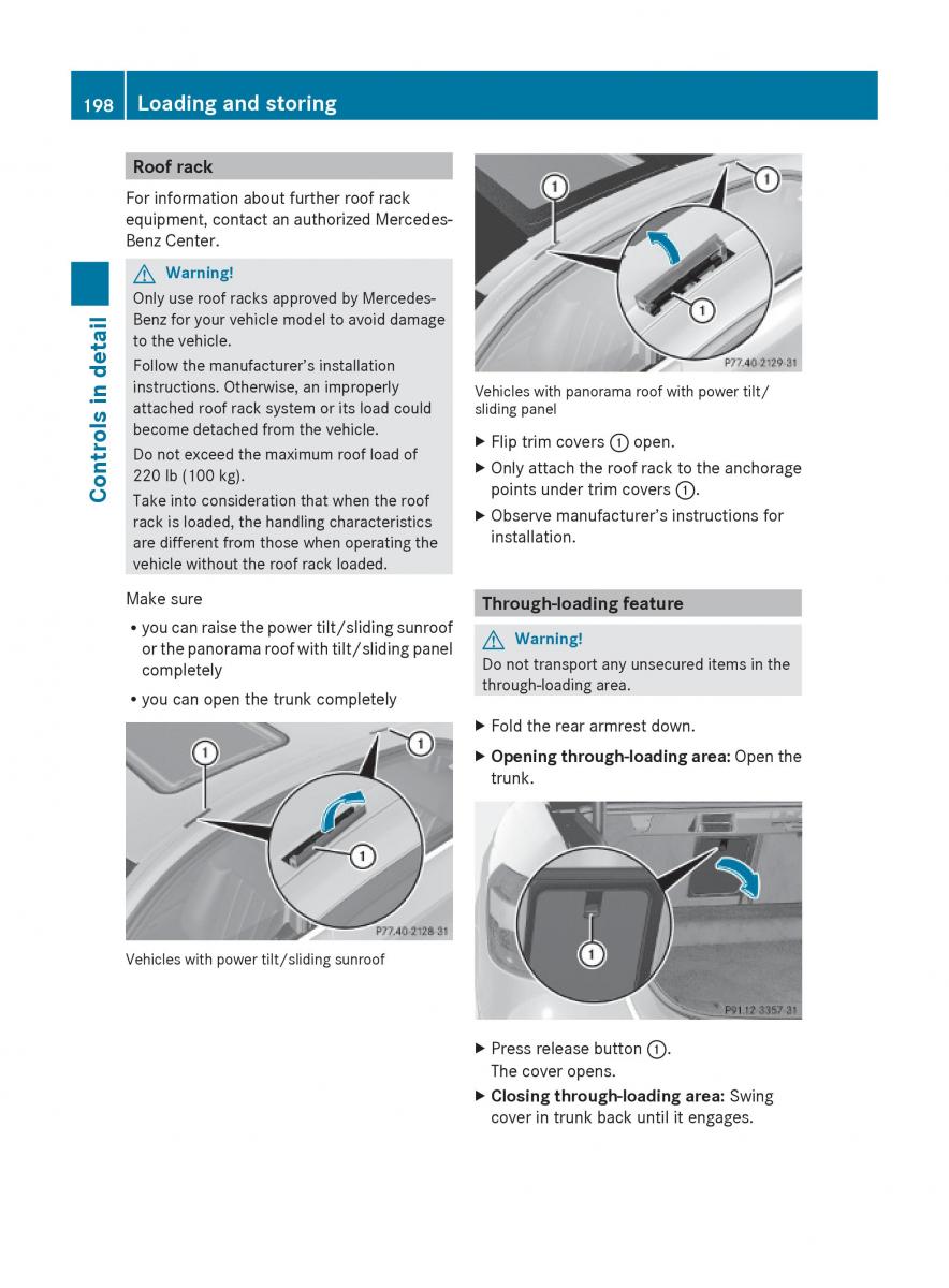 Mercedes Benz E Class W212 2010 owners manual / page 200