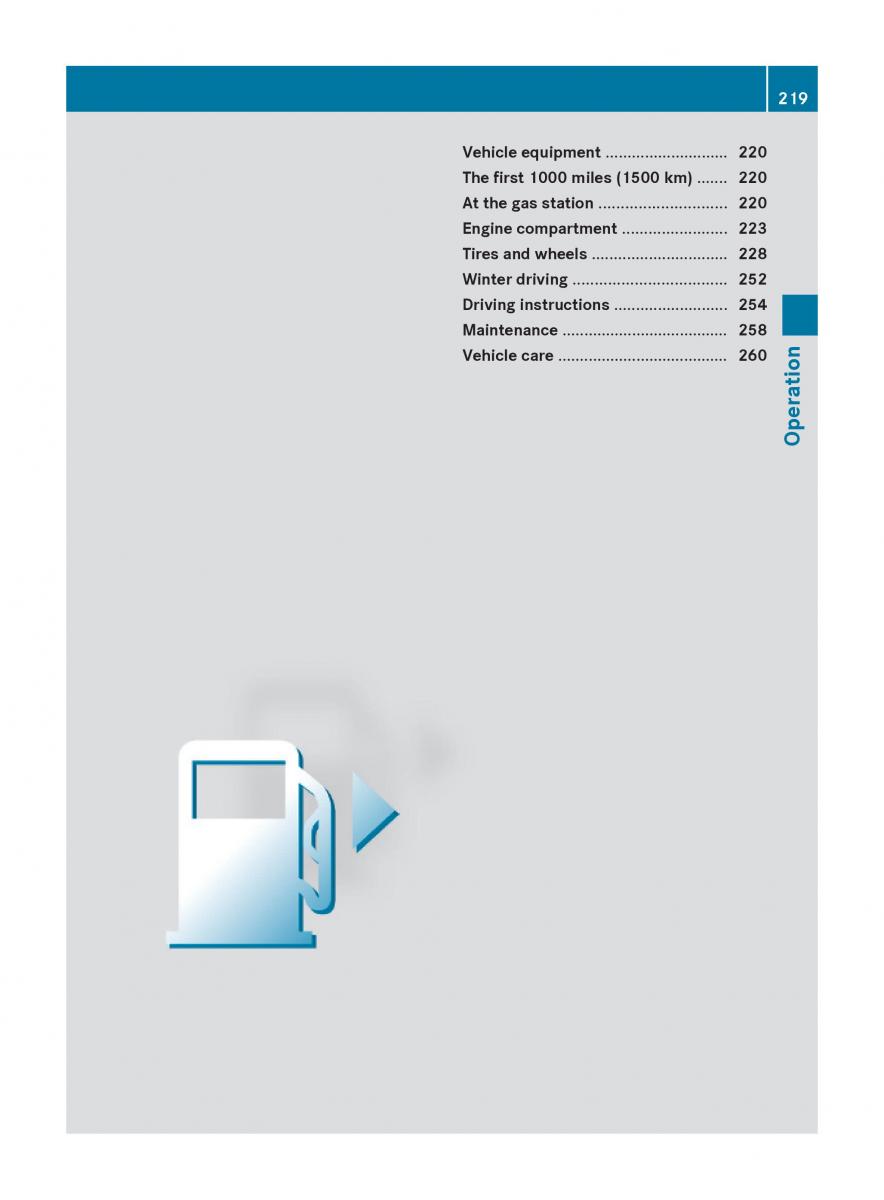 Mercedes Benz E Class W212 2010 owners manual / page 221