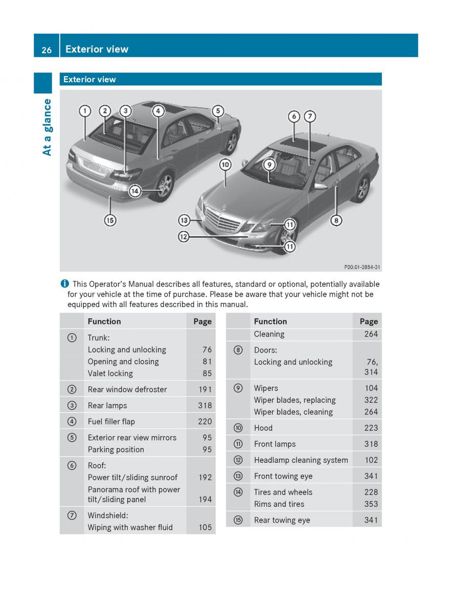 Mercedes Benz E Class W212 2010 owners manual / page 28