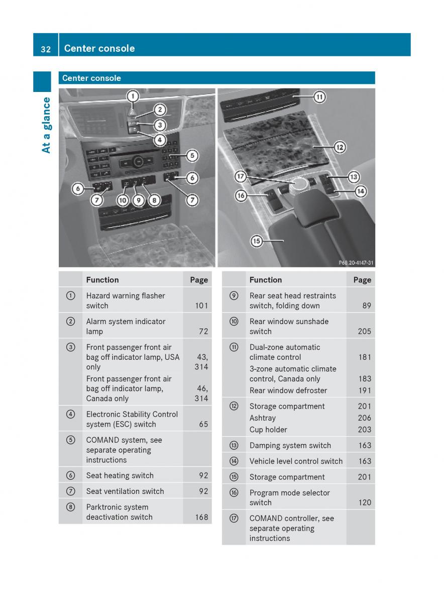 Mercedes Benz E Class W212 2010 owners manual / page 34