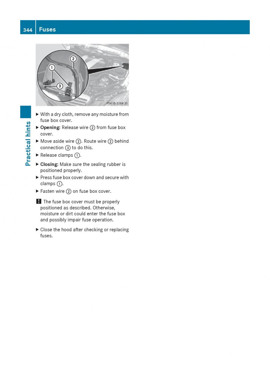 Mercedes Benz E Class W212 2010 owners manual / page 346