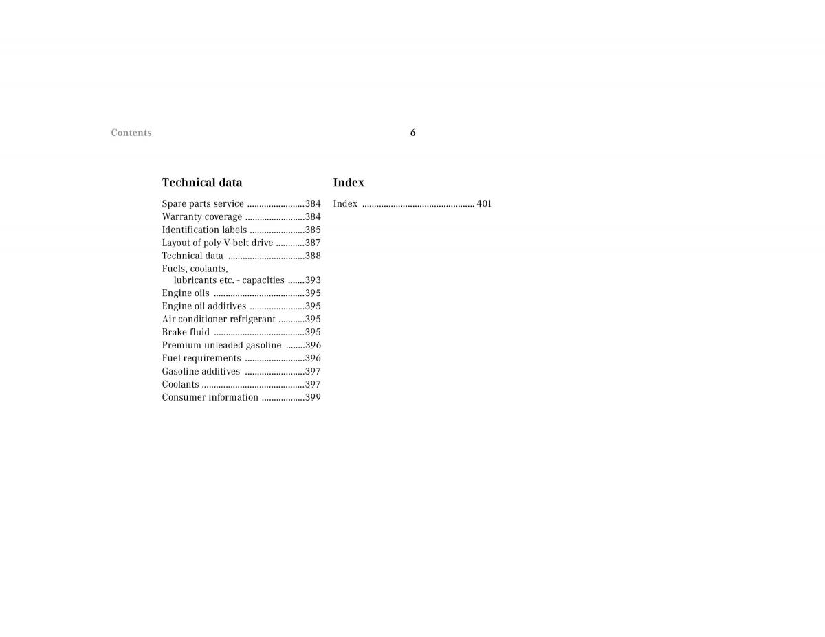 Mercedes Benz CL C215 2000 owners manual / page 9