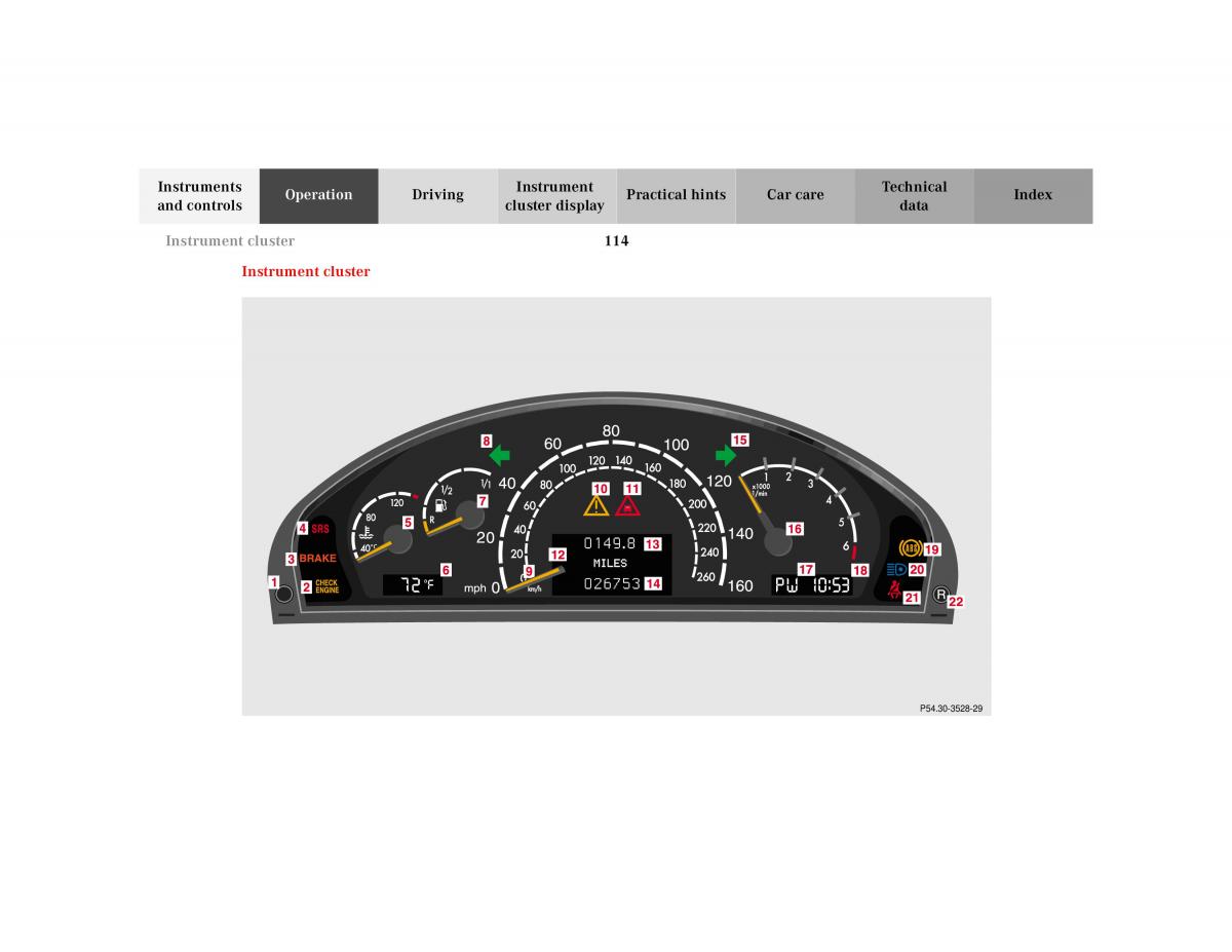 Mercedes Benz CL C215 2000 owners manual / page 117