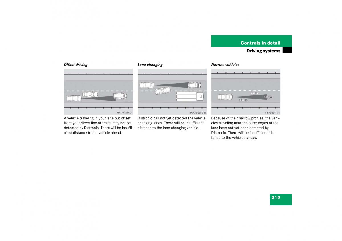 Mercedes Benz CL C215 2006 owners manual / page 220