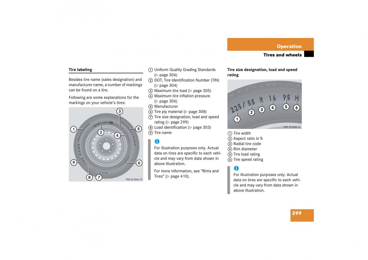 Mercedes Benz CL C215 2006 owners manual / page 300