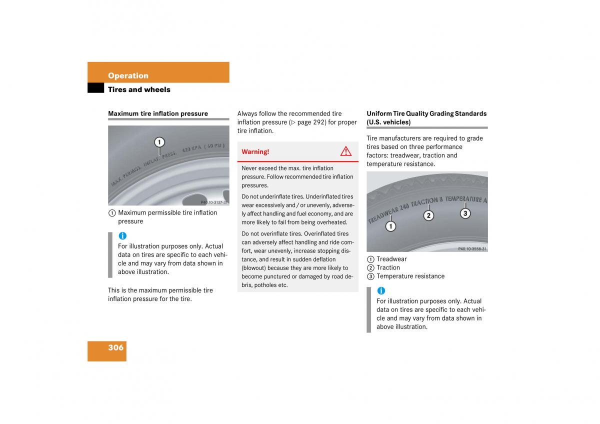 Mercedes Benz CL C215 2006 owners manual / page 307