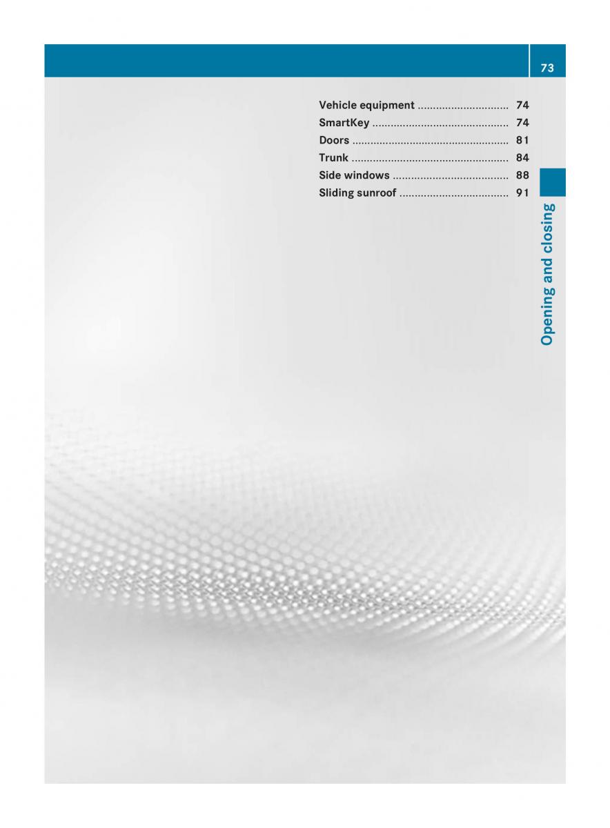 Mercedes Benz CL C216 2014 owners manual / page 75