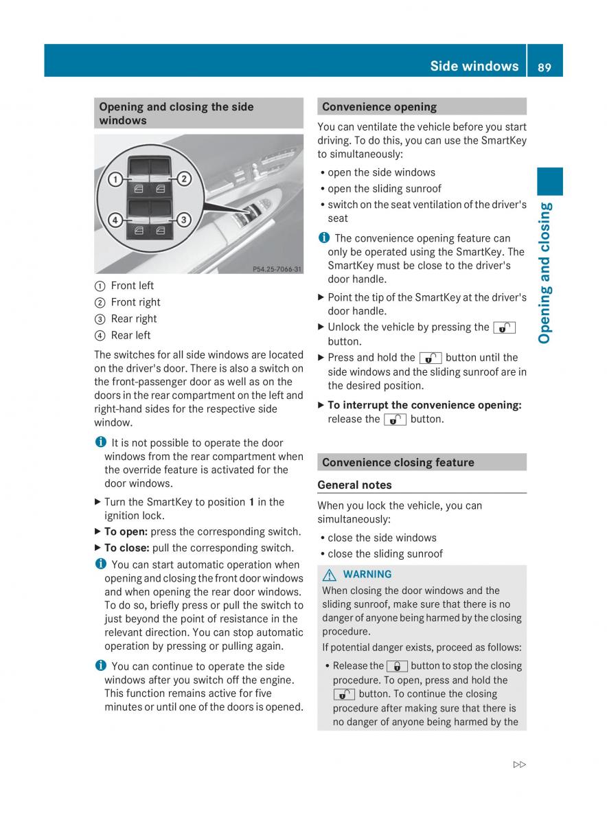 Mercedes Benz CL C216 2014 owners manual / page 91