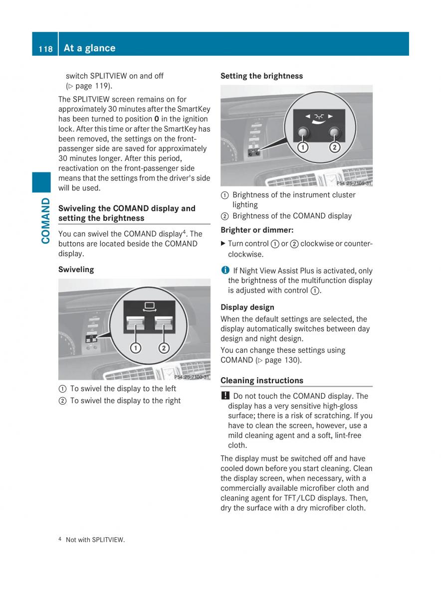 Mercedes Benz CL C216 2014 owners manual / page 120