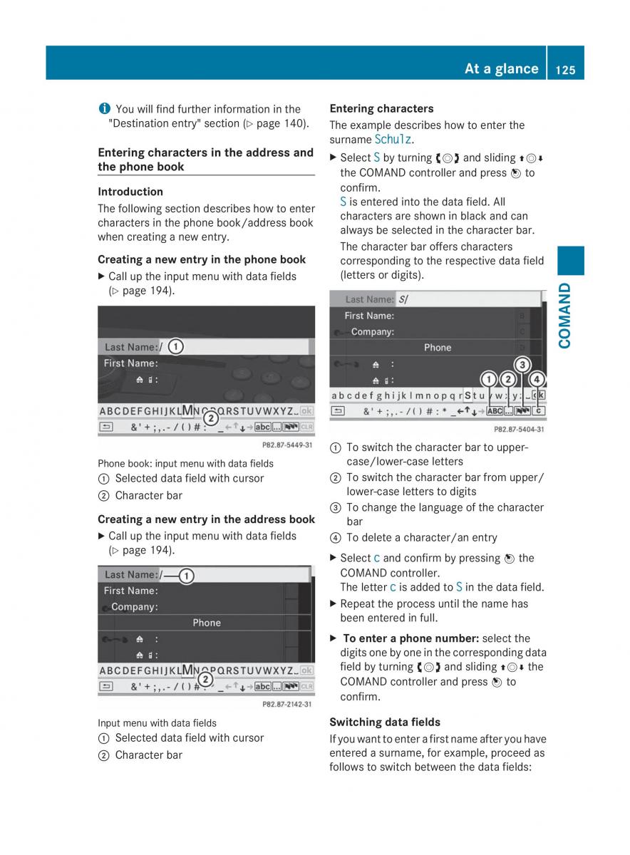 Mercedes Benz CL C216 2014 owners manual / page 127