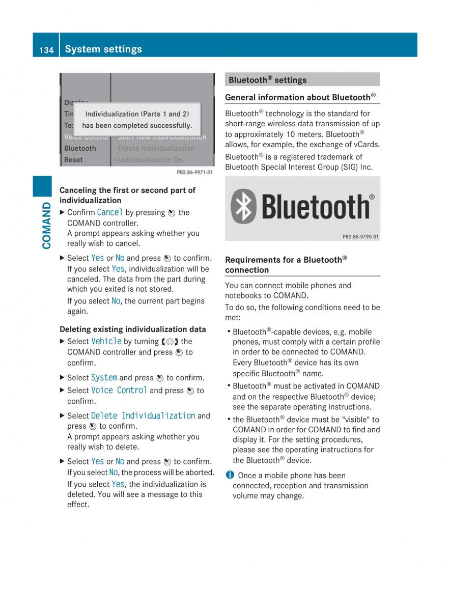 Mercedes Benz CL C216 2014 owners manual / page 136