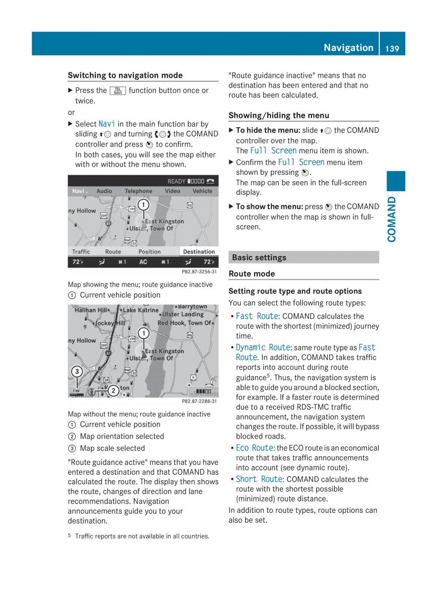 Mercedes Benz CL C216 2014 owners manual / page 141