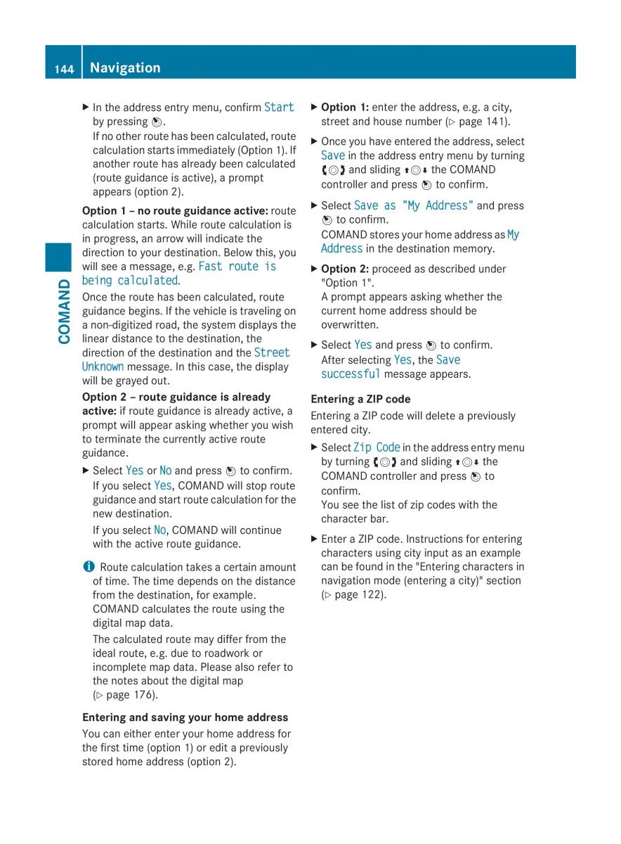 Mercedes Benz CL C216 2014 owners manual / page 146