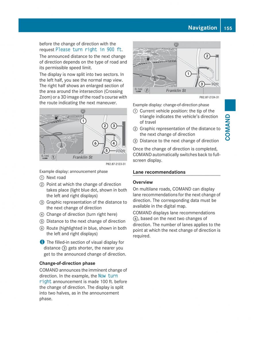 Mercedes Benz CL C216 2014 owners manual / page 157