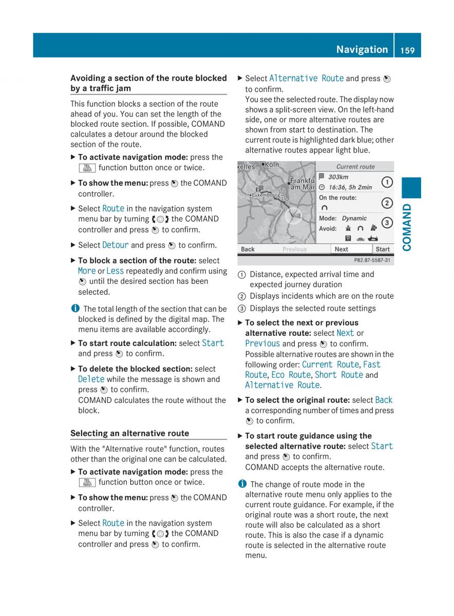 Mercedes Benz CL C216 2014 owners manual / page 161