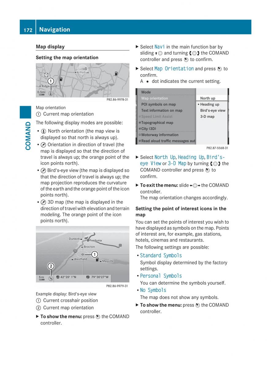 Mercedes Benz CL C216 2014 owners manual / page 174