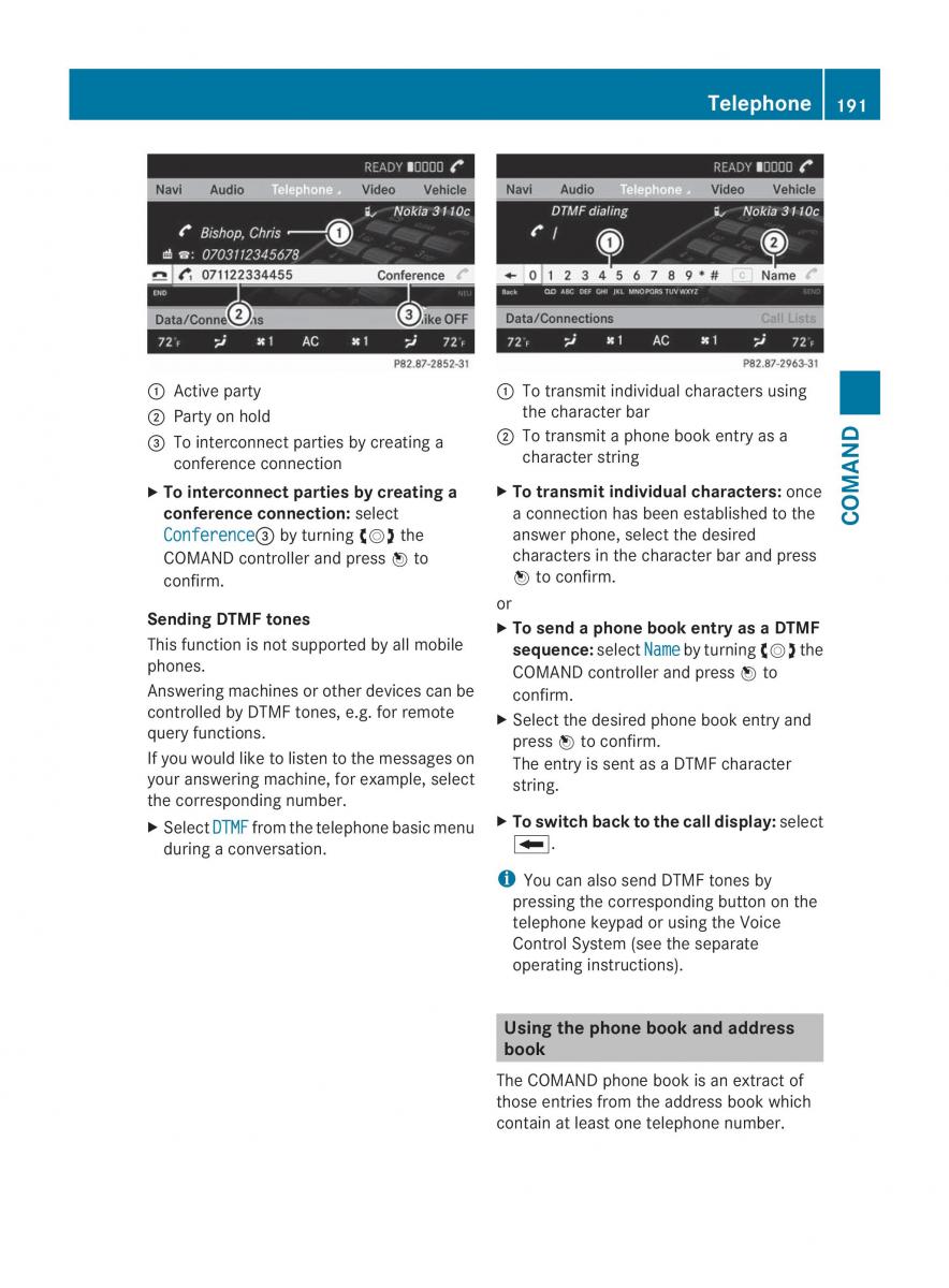 Mercedes Benz CL C216 2014 owners manual / page 193