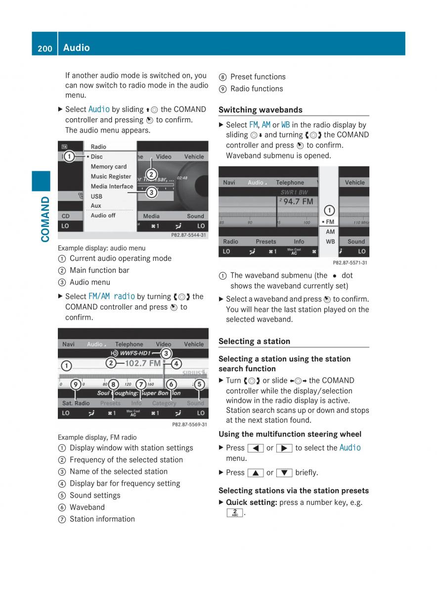 Mercedes Benz CL C216 2014 owners manual / page 202