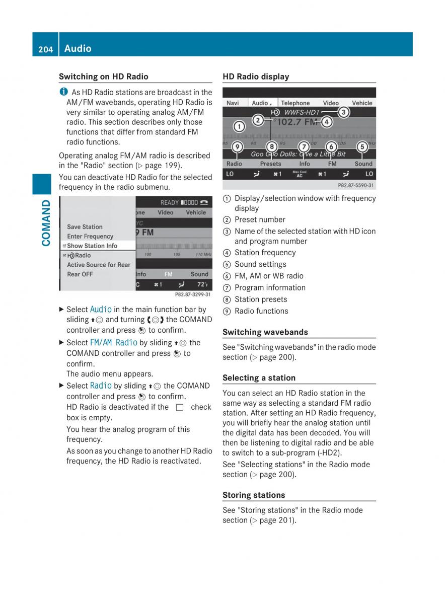 Mercedes Benz CL C216 2014 owners manual / page 206