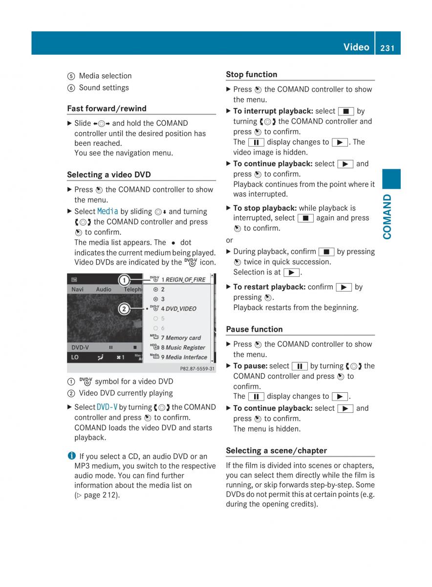 Mercedes Benz CL C216 2014 owners manual / page 233