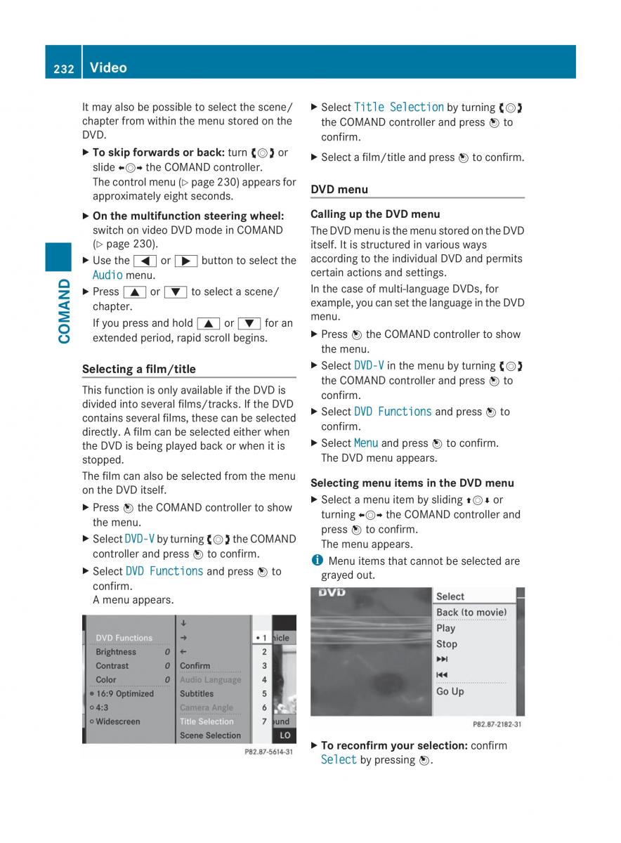 Mercedes Benz CL C216 2014 owners manual / page 234