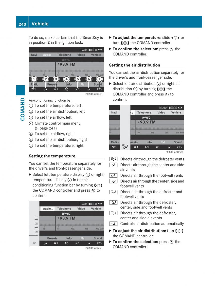 Mercedes Benz CL C216 2014 owners manual / page 242