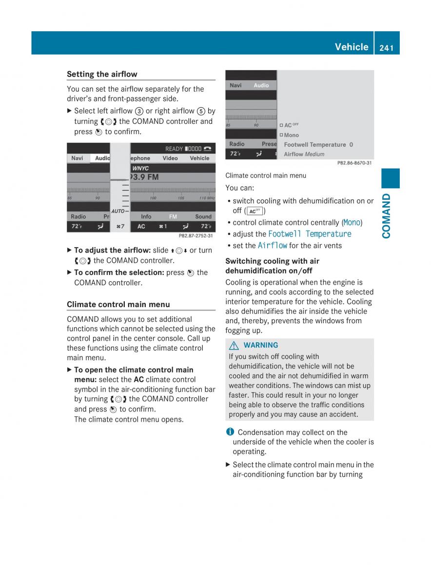 Mercedes Benz CL C216 2014 owners manual / page 243