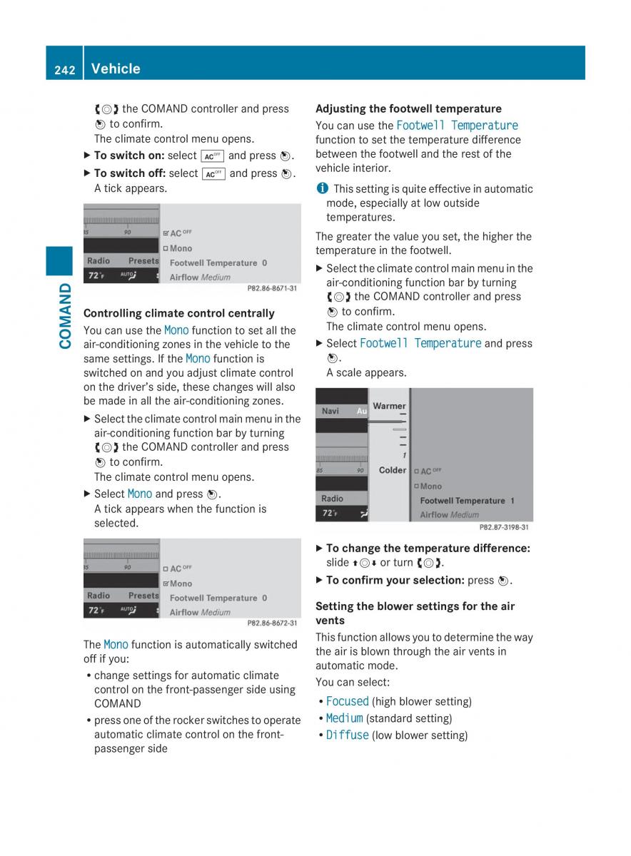 Mercedes Benz CL C216 2014 owners manual / page 244