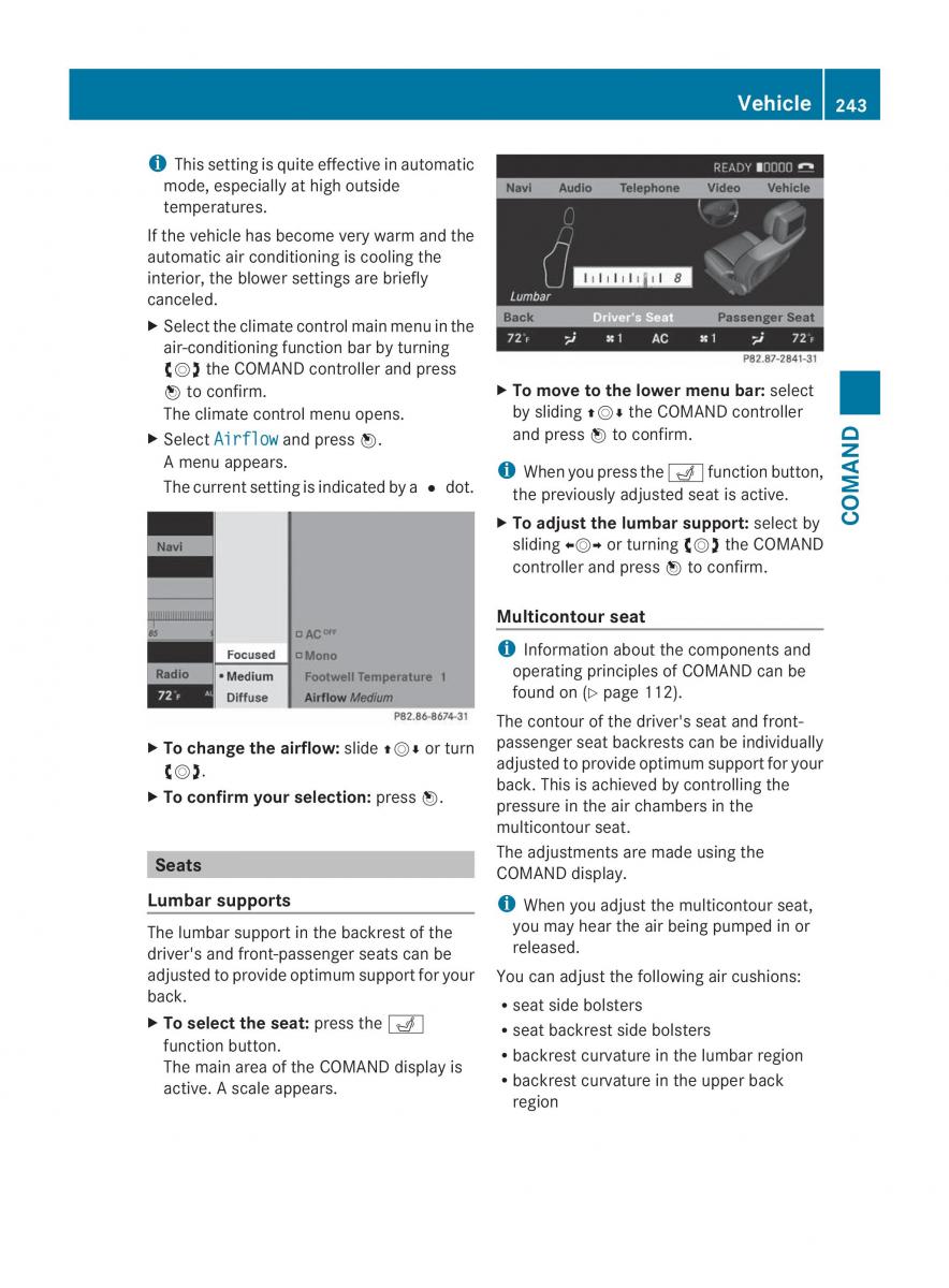 Mercedes Benz CL C216 2014 owners manual / page 245