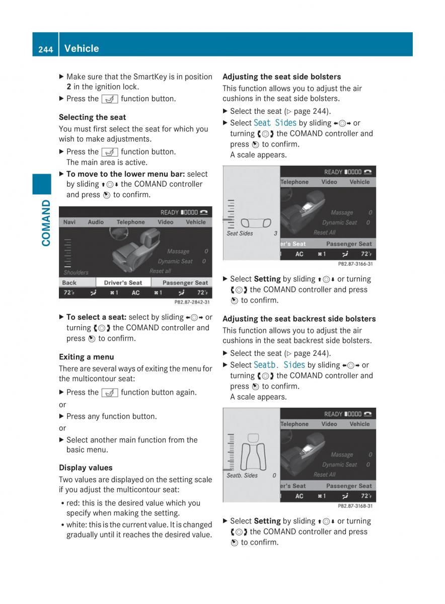 Mercedes Benz CL C216 2014 owners manual / page 246