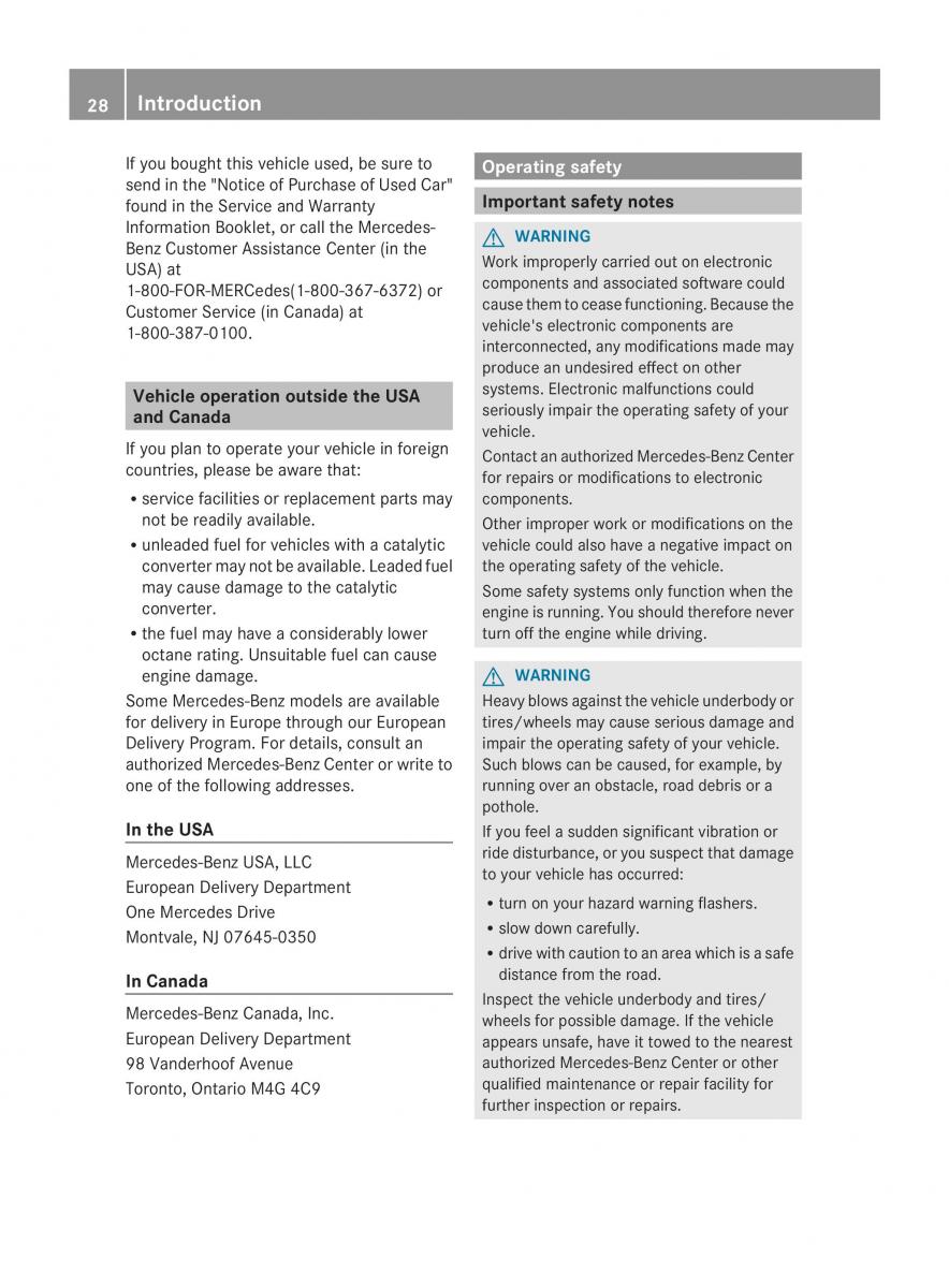 Mercedes Benz CL C216 2014 owners manual / page 30