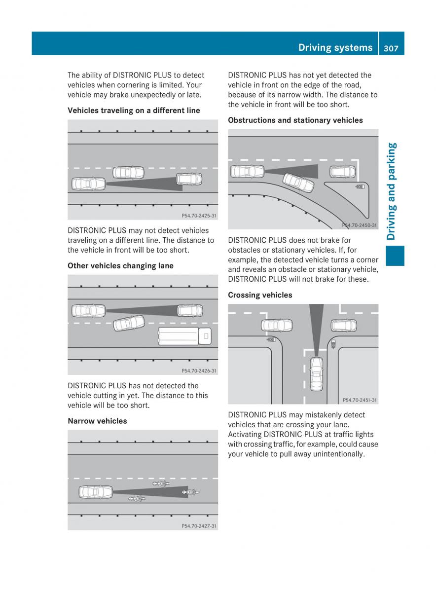 Mercedes Benz CL C216 2014 owners manual / page 309