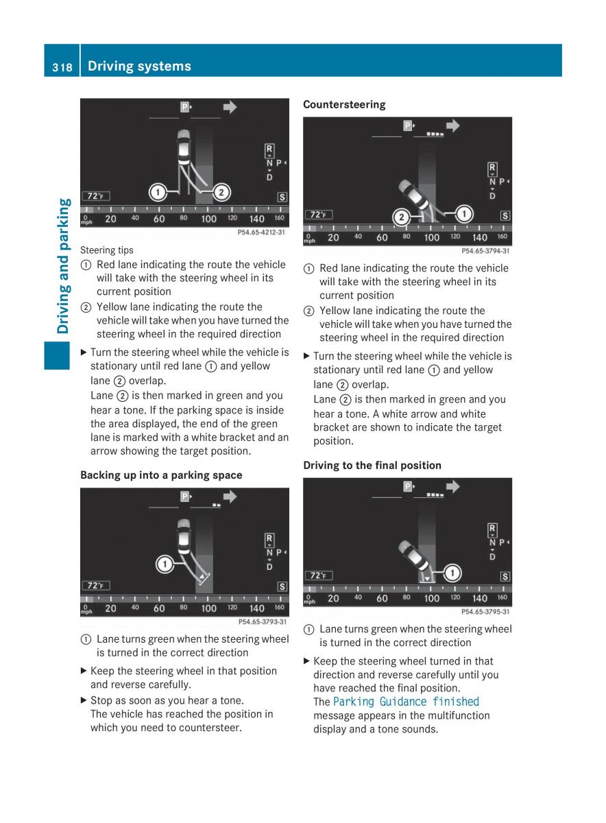 Mercedes Benz CL C216 2014 owners manual / page 320